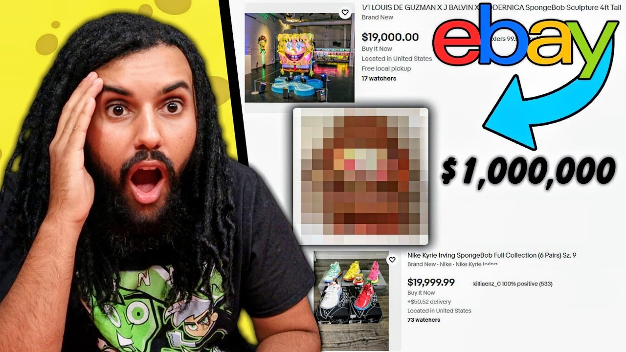 Самые дорогие вещи Спанч Боба, найденные в сети!