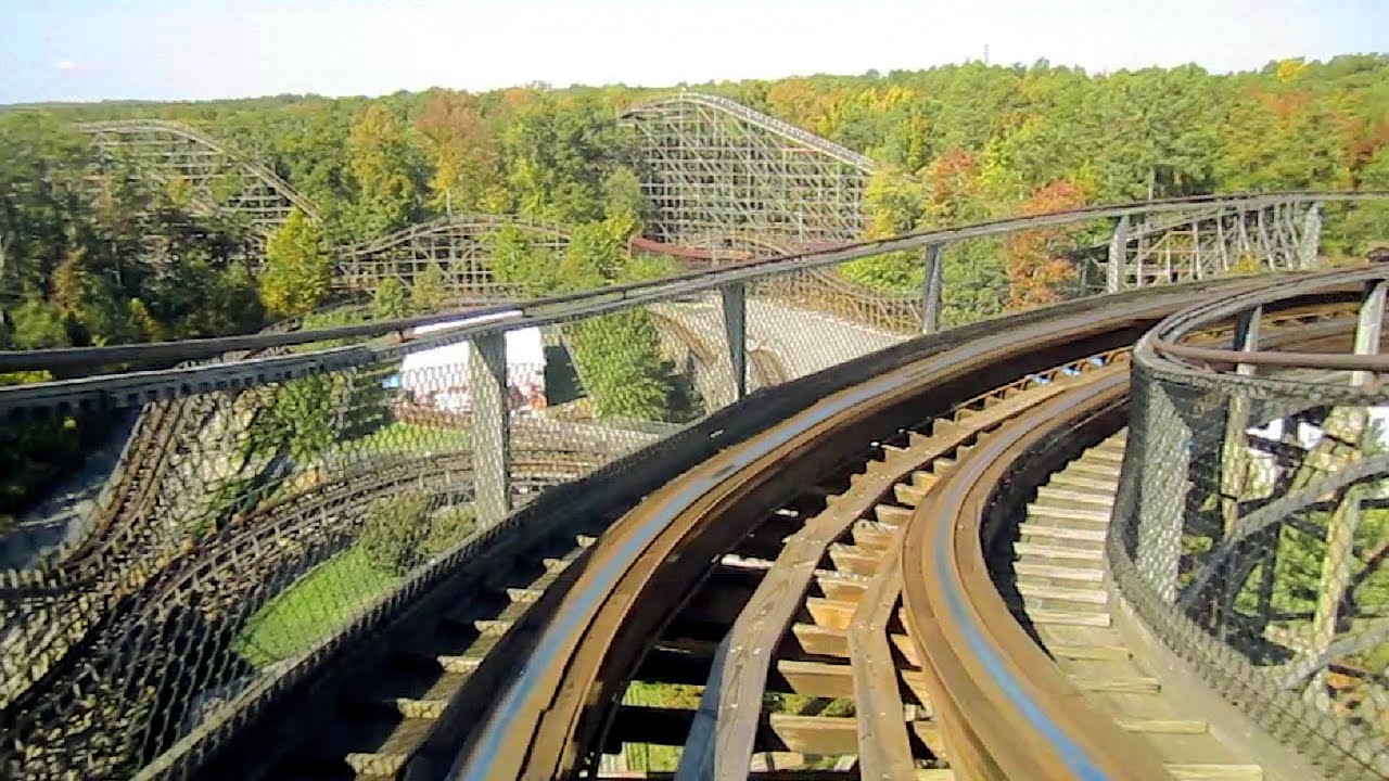 Hurler front seat on-ride HD POV Kings Dominion