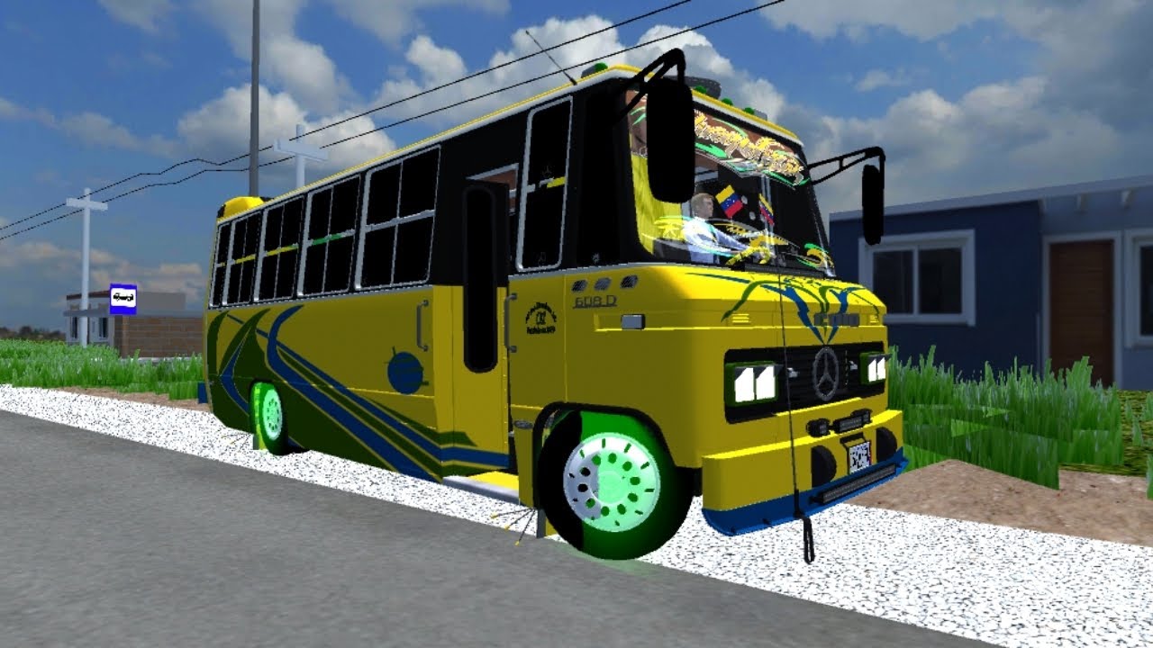 APORTE!!!!Mercedes Benz MIRANDINO para proton bus simulator 🇻🇪💯😎