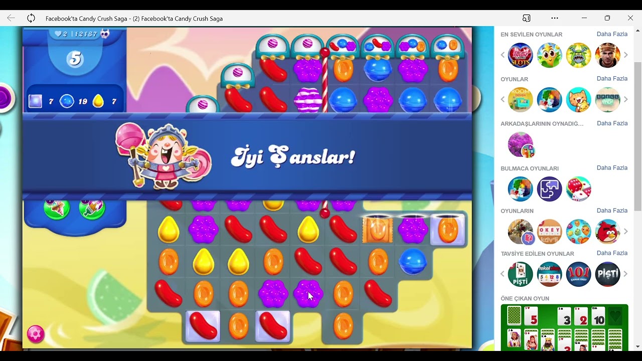 Candy Crush Saga 12187