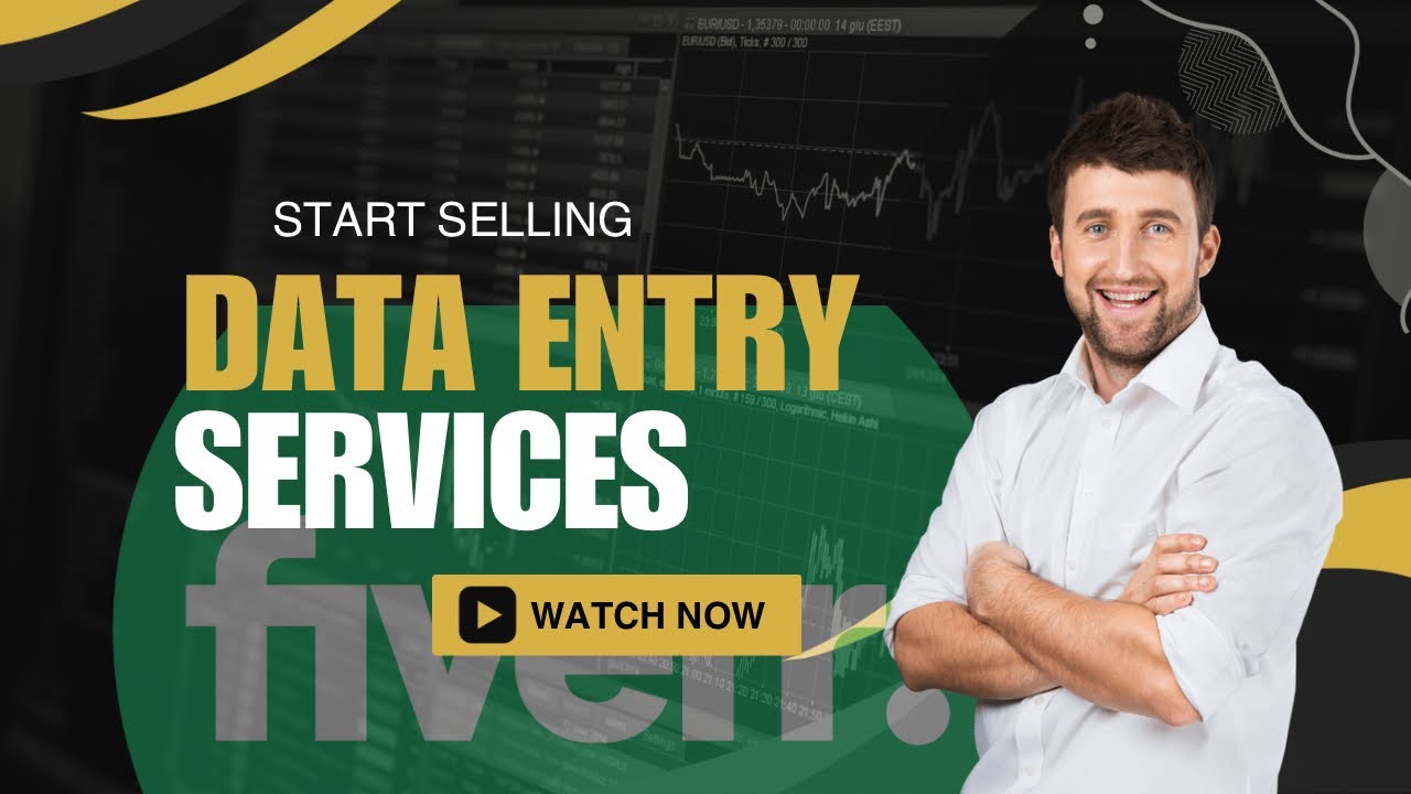 Start Selling Data Entry Services on Fiverr
