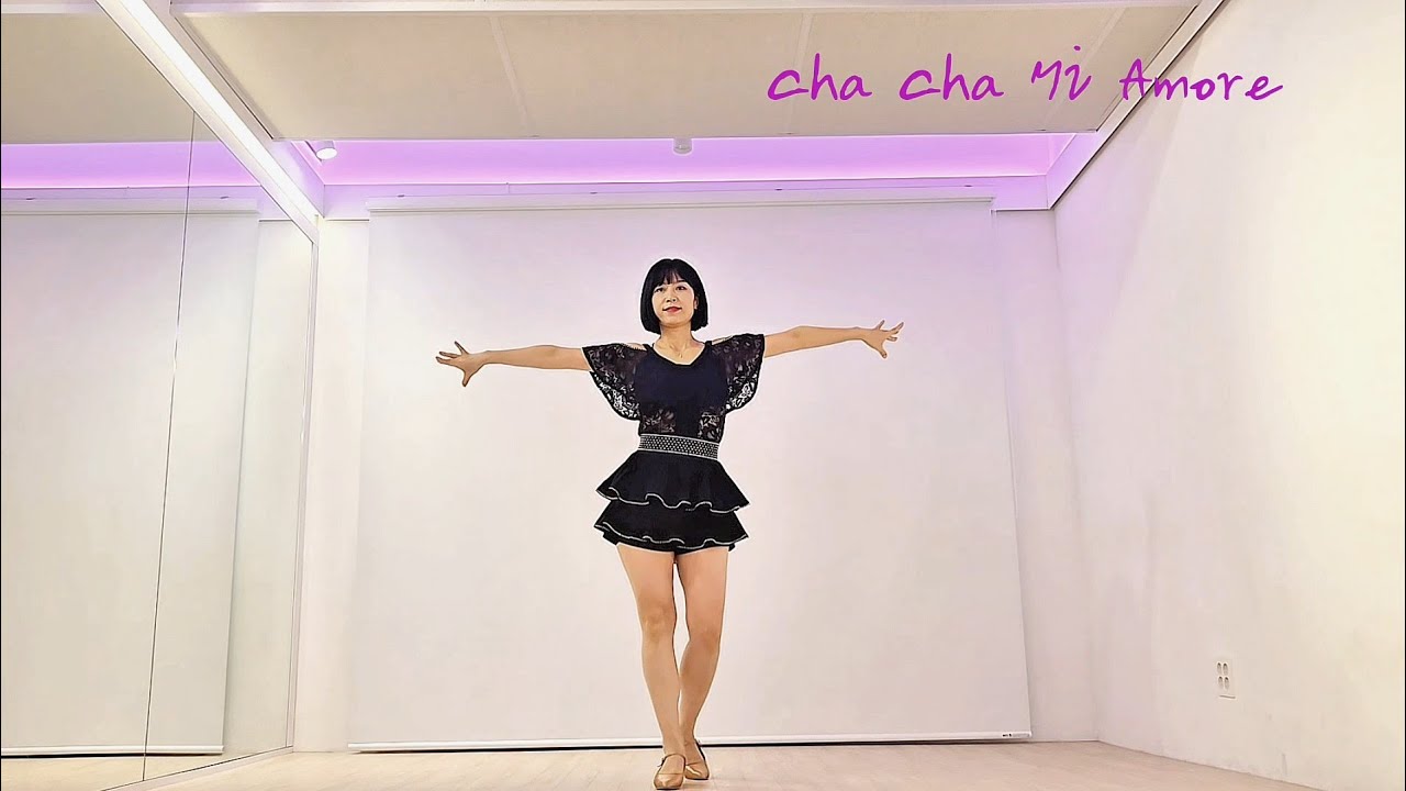 Cha Cha Mi Amore Linedance/차차 미 아모르 라인댄스/High Beginner/비제이라인댄스#BEJ Linedance