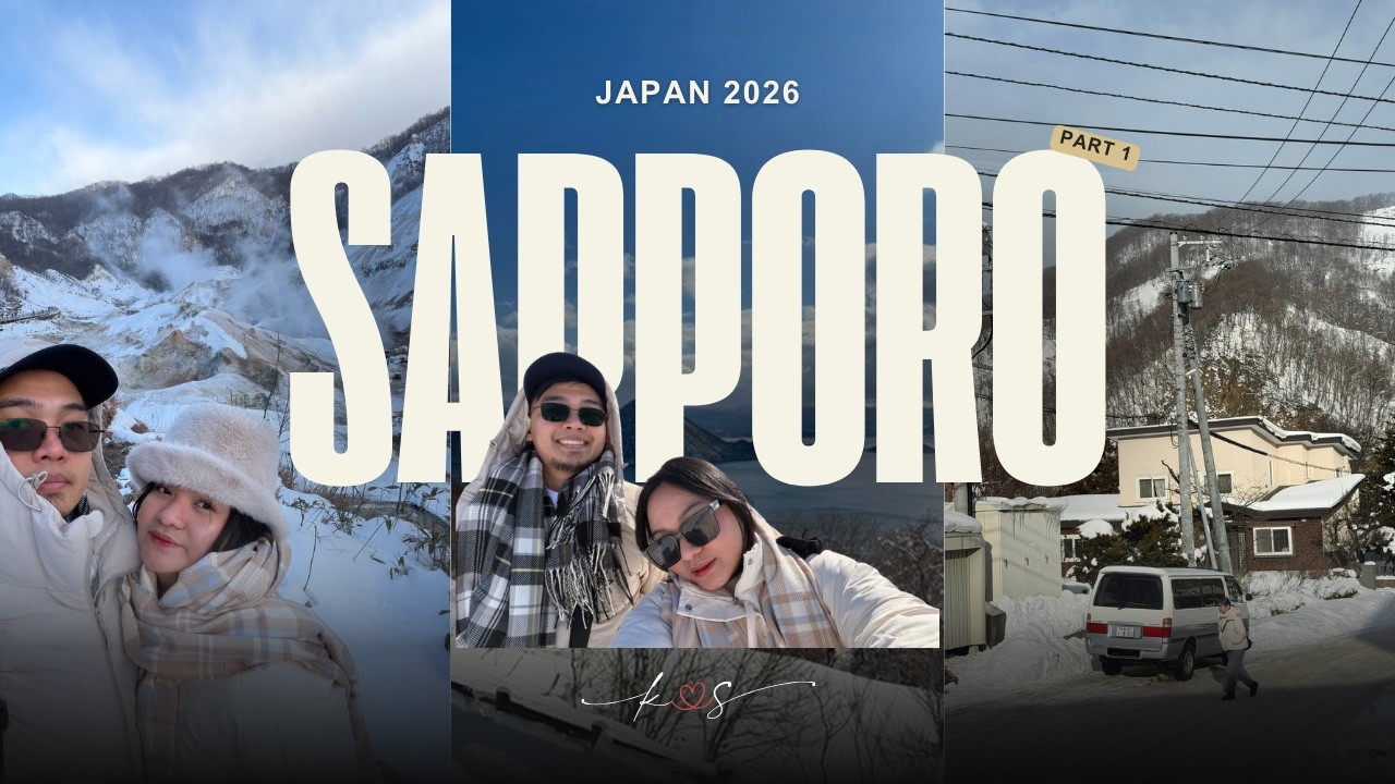 Our First Time in the Snow! ❄️ Sapporo Honeymoon | Japan 2026