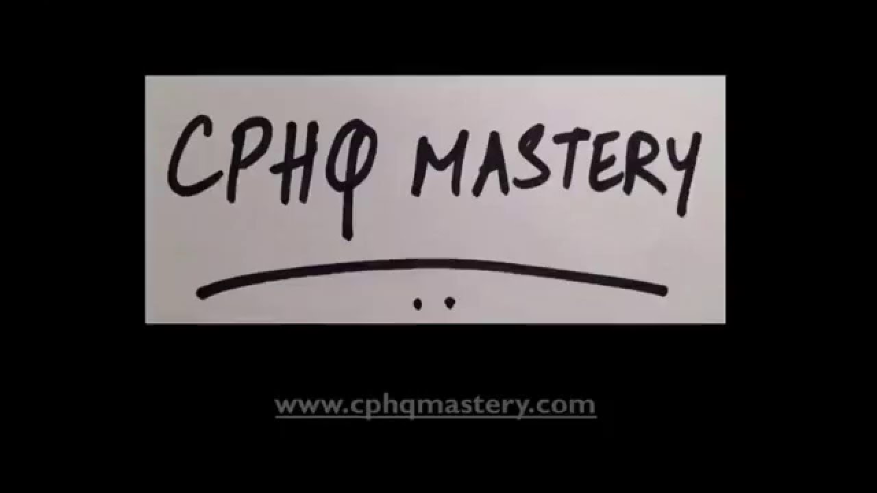 CPHQ Training: Two Patient Safety Concepts