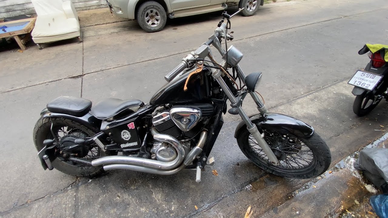 Steed 400 cc. ขี่ชิว กับ วัยรุ่นขี้ลอง🤣