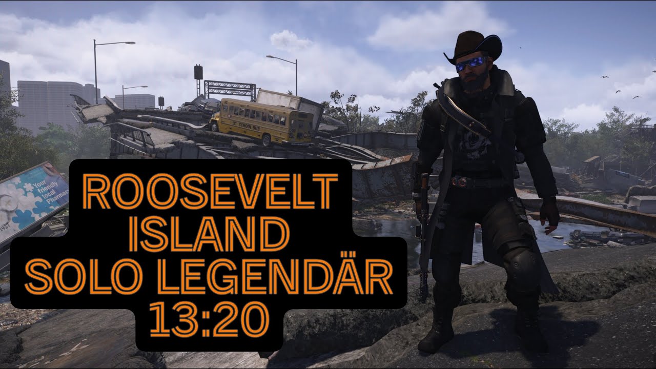 The Division 2 Roosevelt Island Solo Legendär 13:20