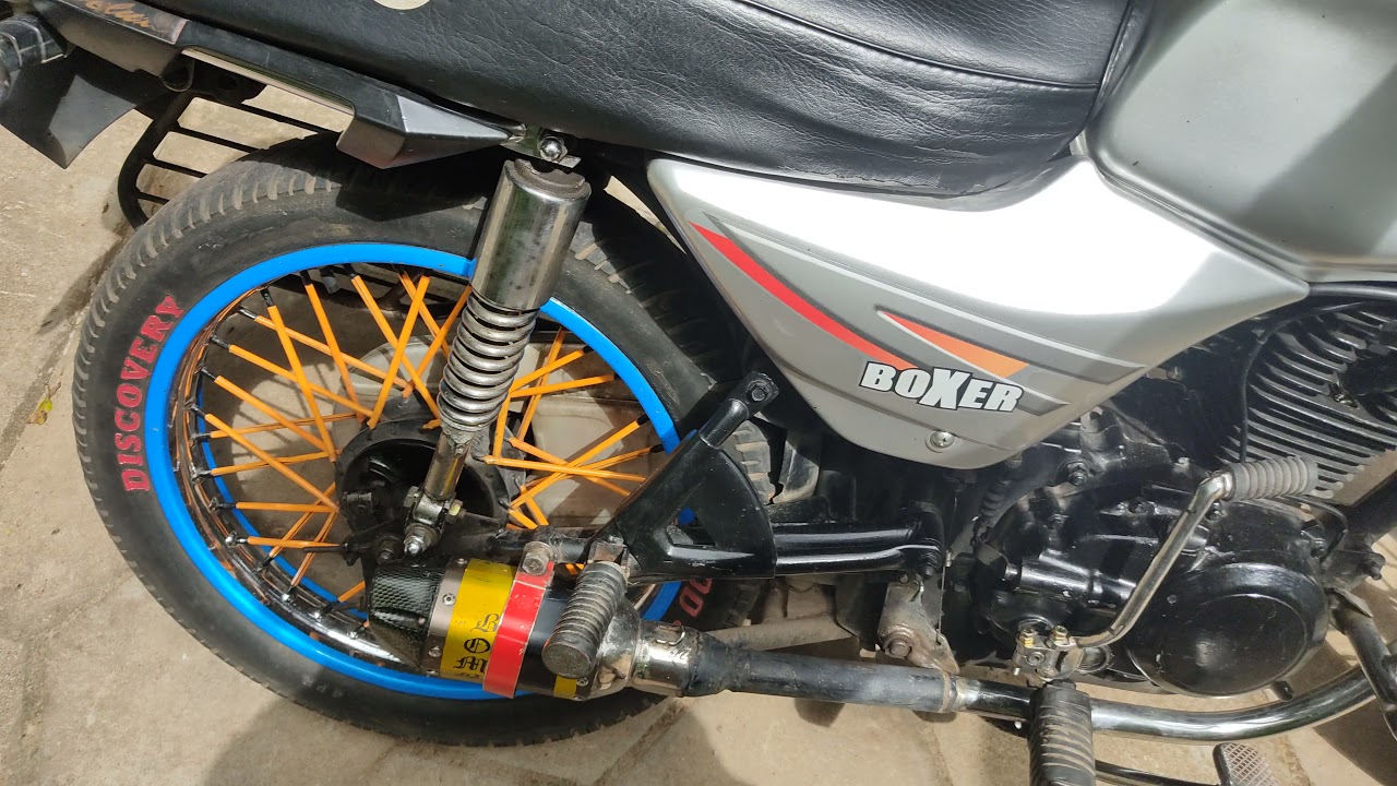 Bajaj Boxer Beat Silencer installed Sri Lanka