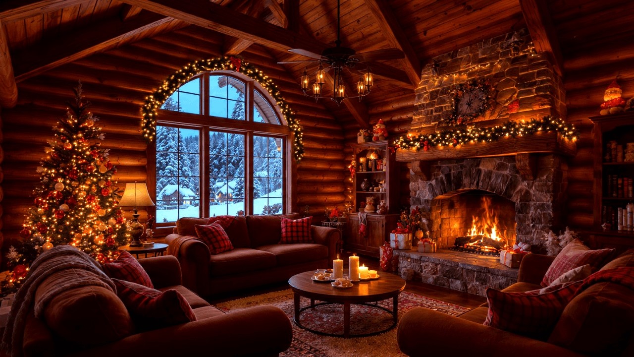 Relaxing Fireplace Jazz for Study – Smooth Instrumental Focus Music for Quiet Nights