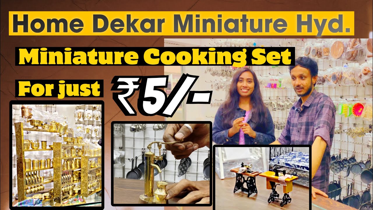 Miniature Cooking I Toys for kids I Home Dekar I Tolichowki I 7845881298 I Homedecor I Miniature I