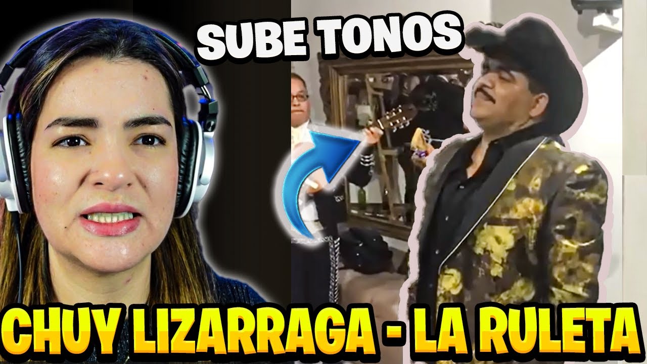 Chuy Lizarraga Con Mariachi - "La Ruleta" | Sin Microfono y Subiendo Tonos