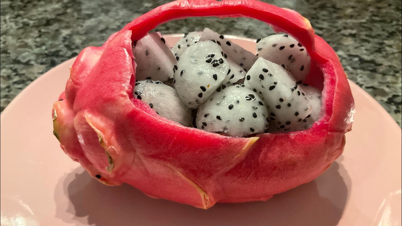 How to Carve Dragon Fruits, #fruitcarving,#fruit, #fruitbasket,#fruitcutting #fruitart, #dragonfruit
