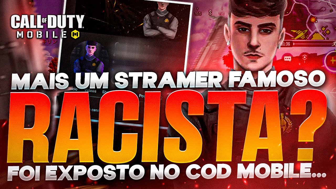 MAIS UM STREAMER RACISTA EXPOSTO NO COD MOBILE🔥🔥🔥 CALL OF DUTY MOBILE