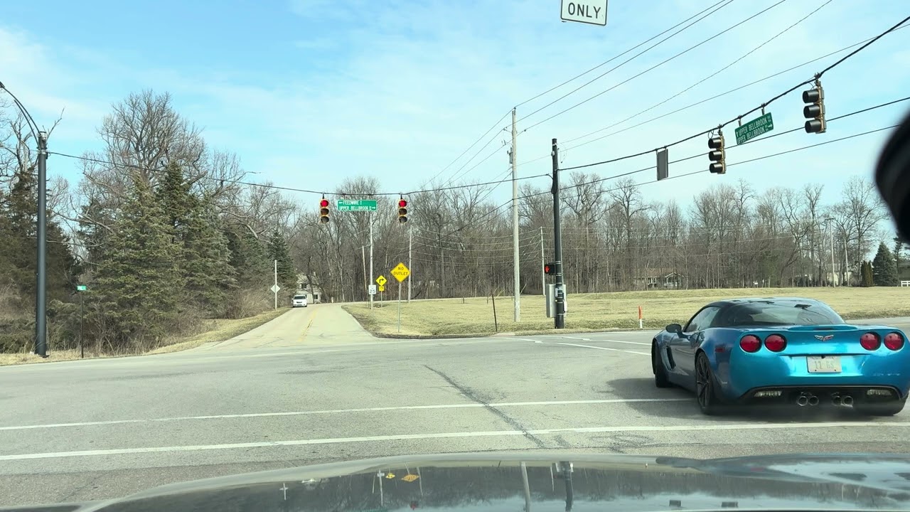 Dayton, Ohio driving, Clyo, Feedwire, Ferry, Waynesville roads.
