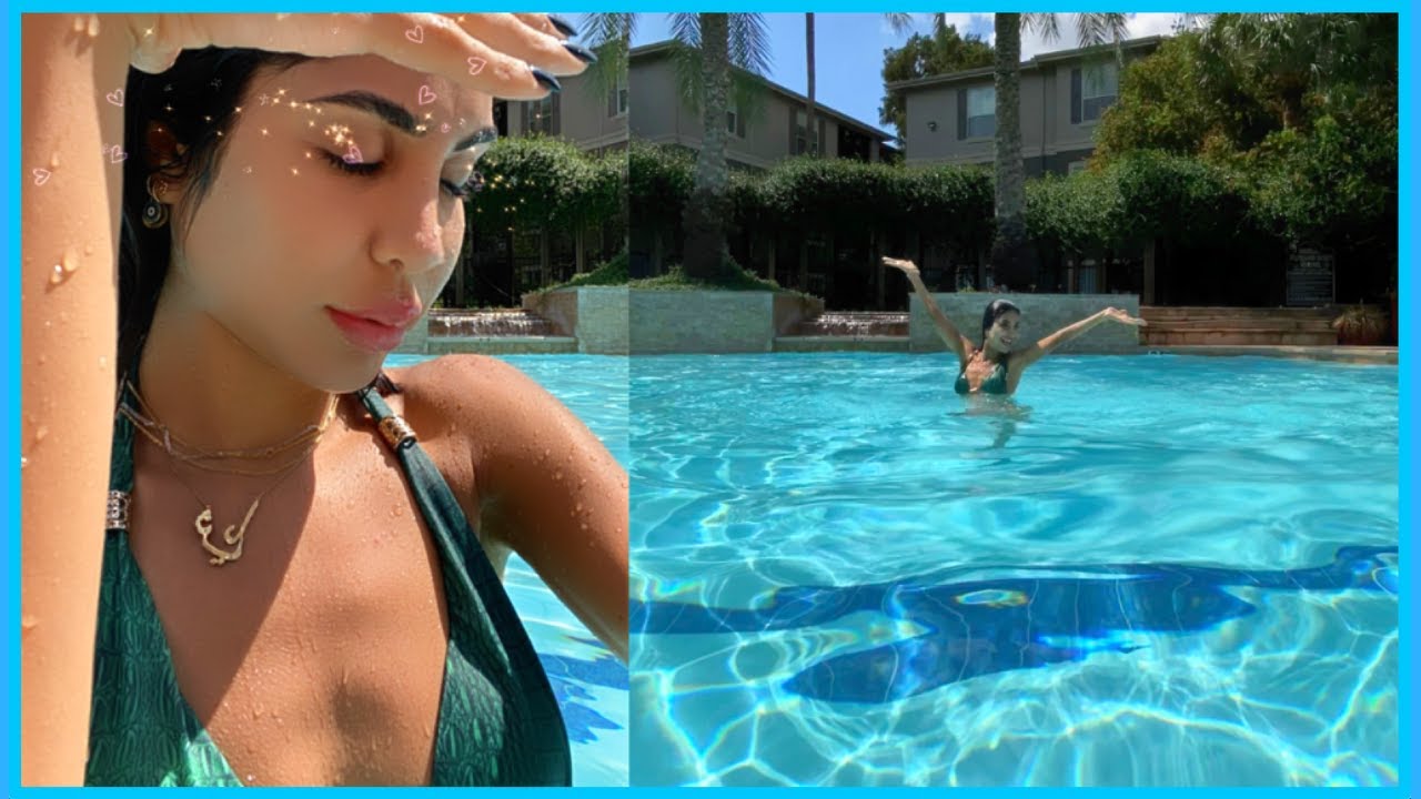 قضيت يوم كامل بالمسبح | Pool Day Routine
