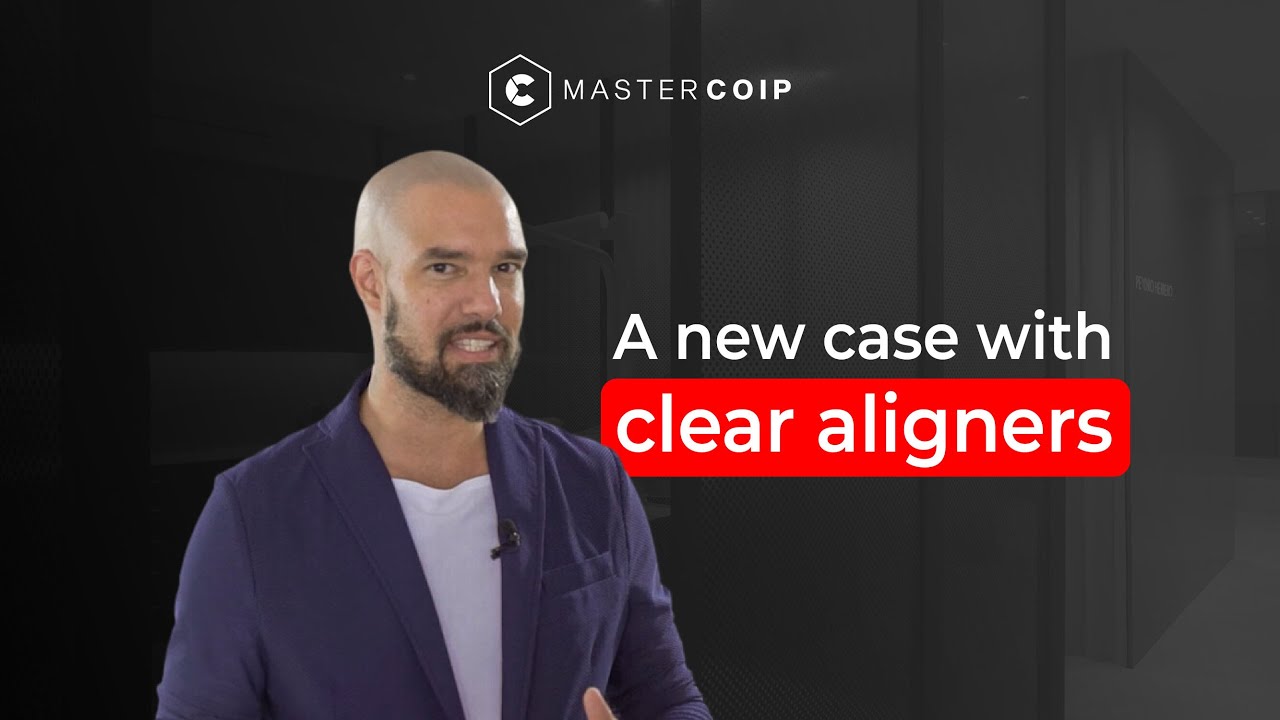 A new case with clear aligners with doctor Ivan Malagon-Master COIP on line