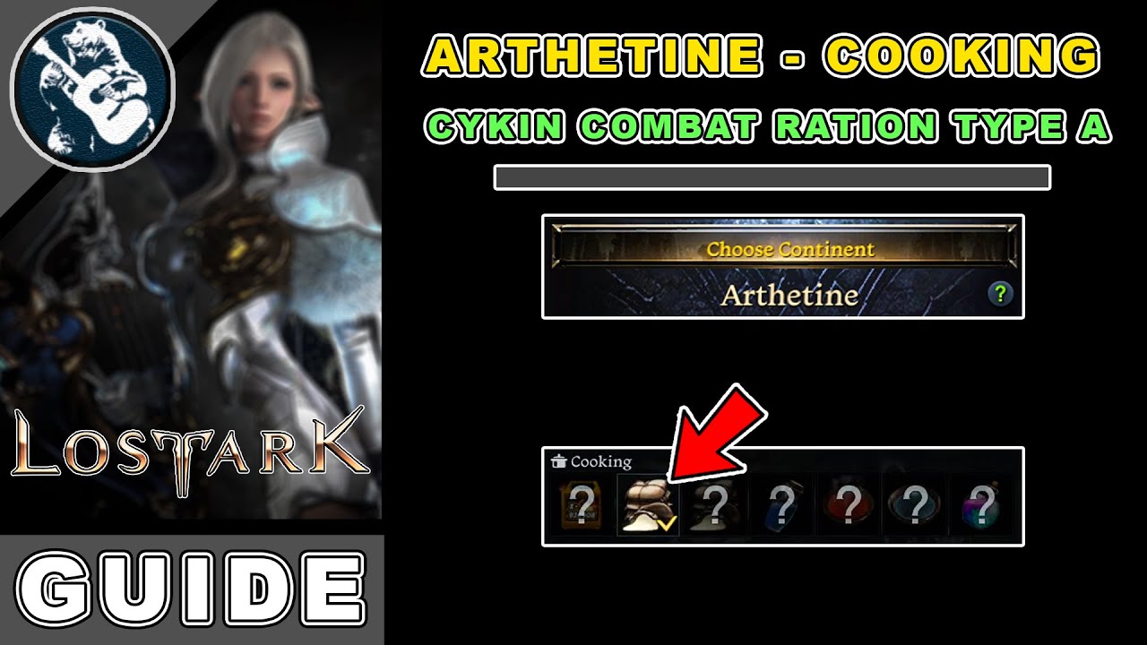 Cykin Combat Ration Type A Location in Lost Ark | Arthetine Cooking Locations Guide