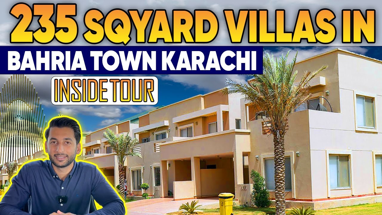 Precinct 27 235 Sqyard Villas Inside Tour || Bahria Homes Bahria Town Karachi