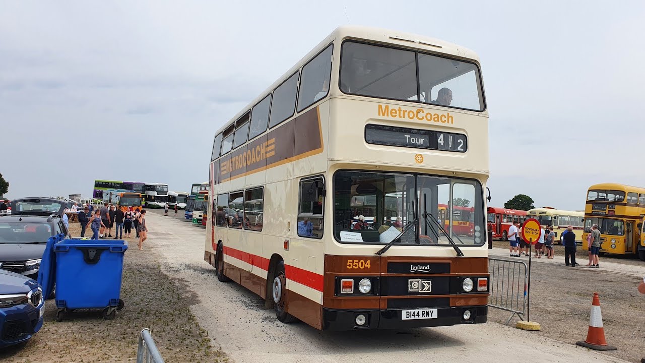 A Step in Time Part 11! Preserved West Yorkshire PTE Leyland Olympian/Roe 5504/B144RWY