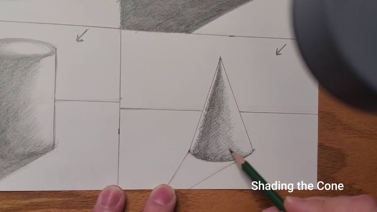 Geometric Forms  - Shading the Cone