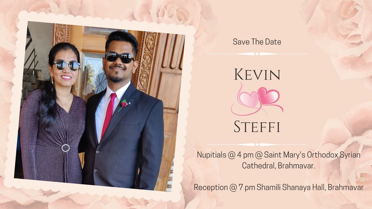 Wedding Ceremony Of Kevin & Steffi | 04.01.2024 | Saint Mary's Orthodox Syrian Cathedral, Brahmavar.