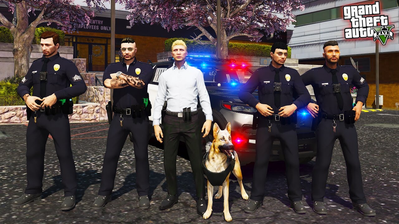 Vstúpil som do POLICAJNÉHO ZBORU - GTA 5 Role Play #14 ( Film )