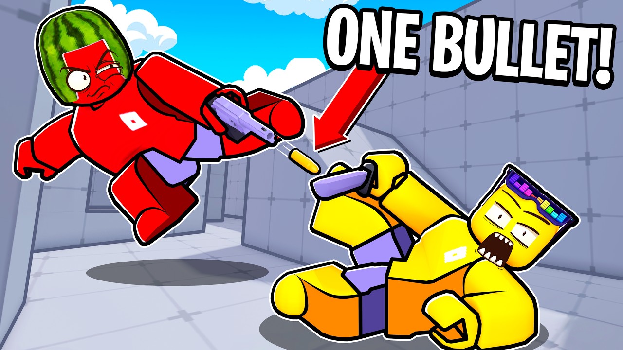 Испытание &laquo;Одна пуля&raquo; в Roblox Rivals