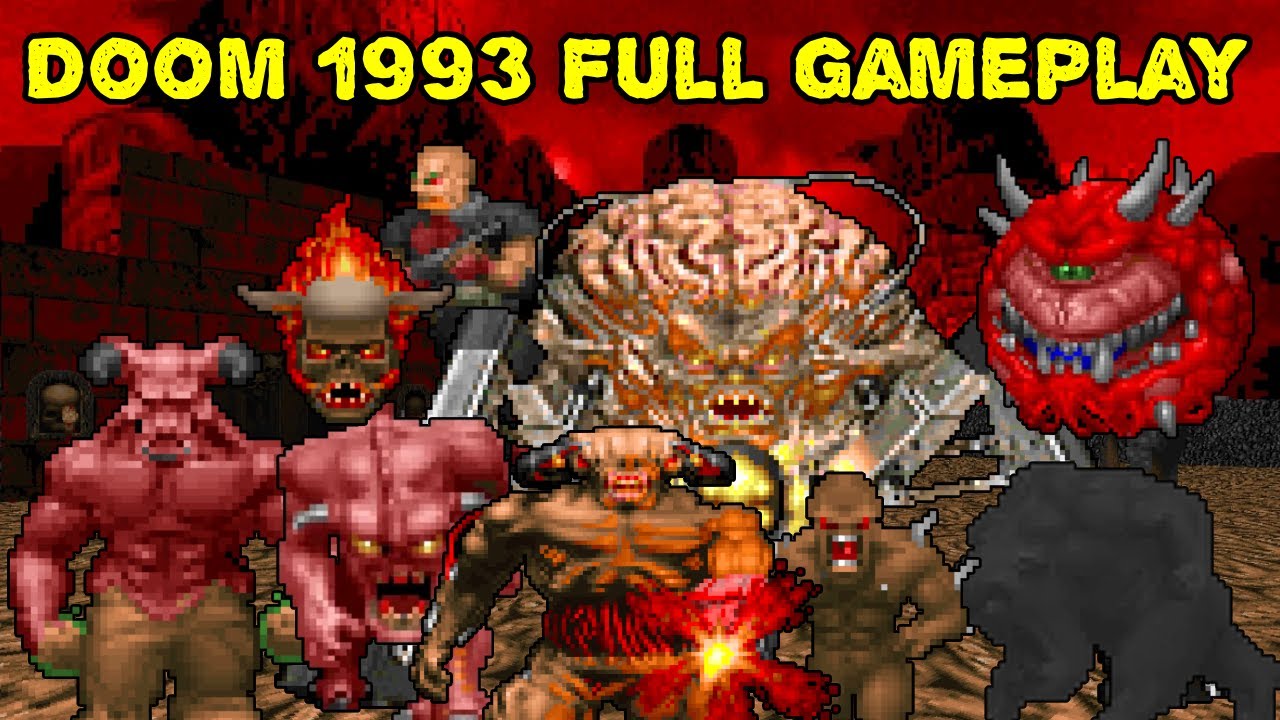 Doom 1993 Full Gameplay