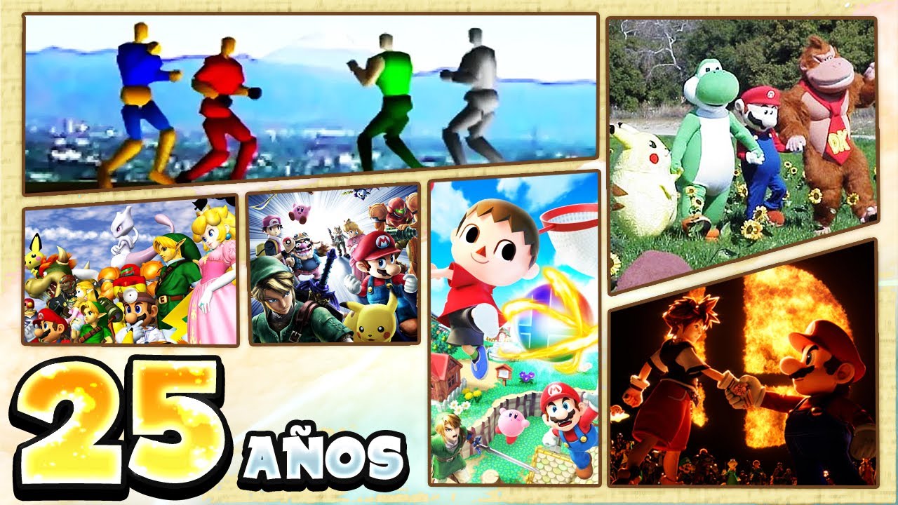 La HISTORIA COMPLETA de Super Smash Bros. (1999-2024) | 25º Aniversario