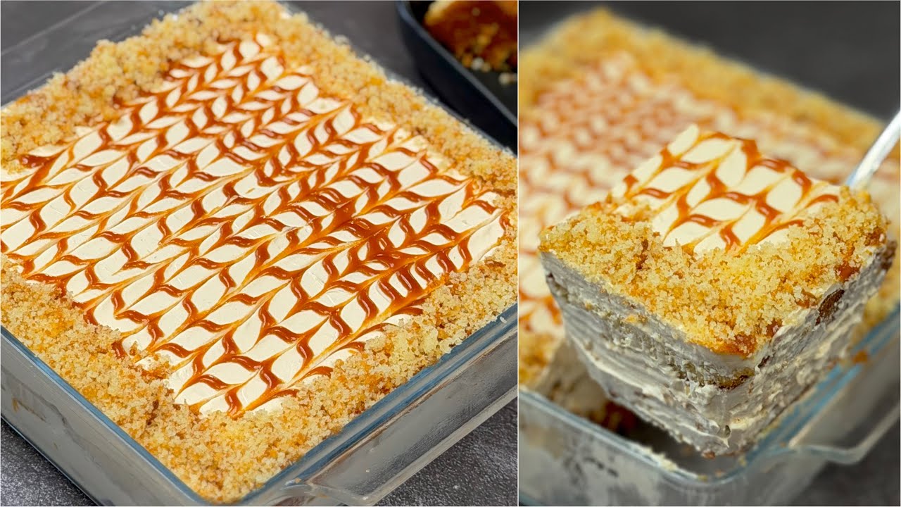১০ মিনিটে ঈদ স্পেশাল এরাবিয়ান ডেজার্ট কেক 🍰 | No Bake Arabic Dessert Cake Recipe | Easy Eid Dessert