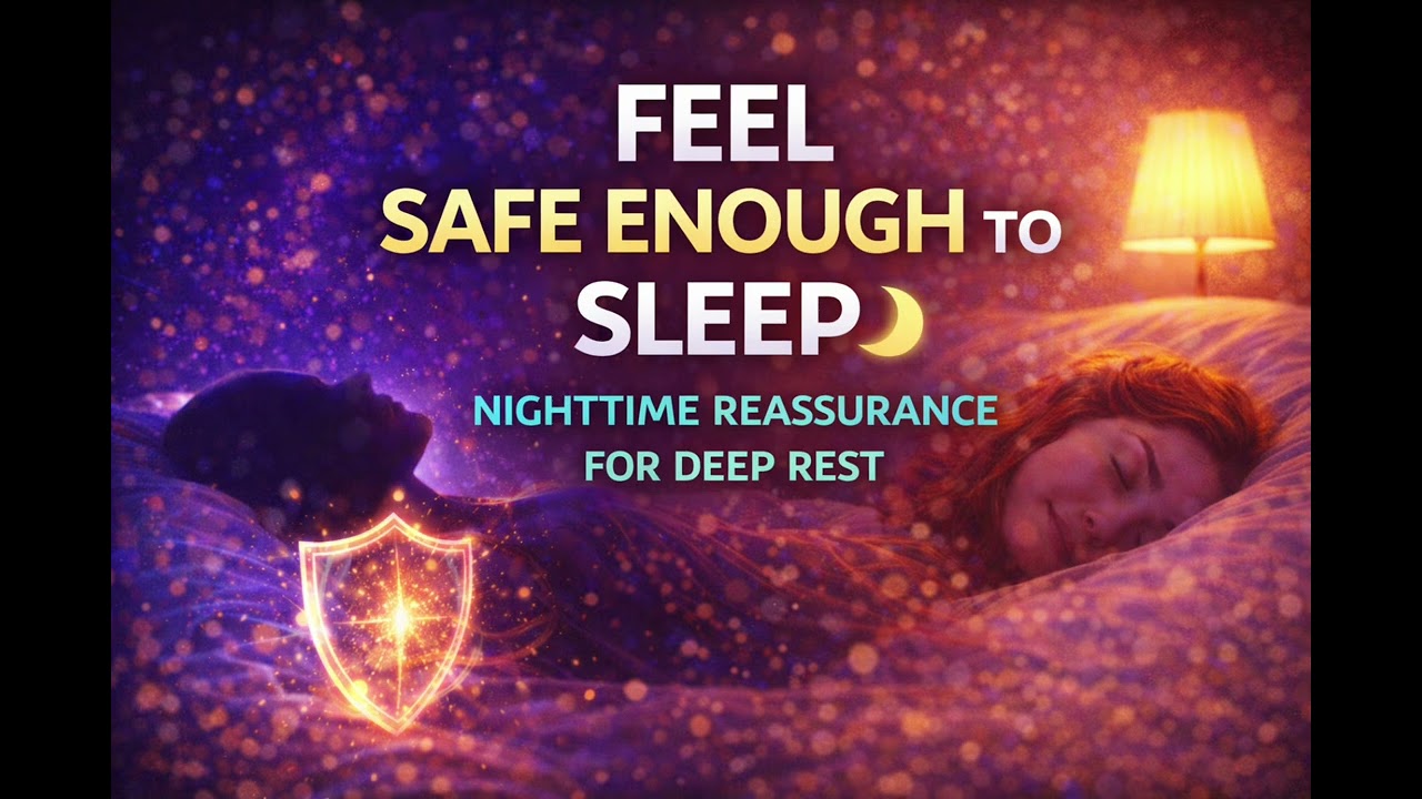 Feel Safe Enough to Sleep | Nighttime Reassurance for Deep Rest