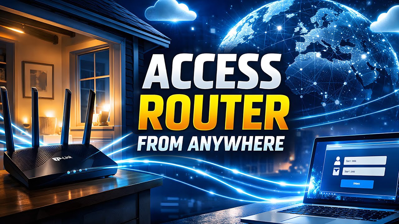 Access Tp-Link Home Router From Anywhere (Outside Network)