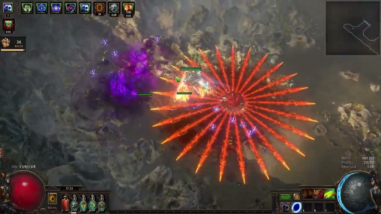 Path of Exile - Desert map
