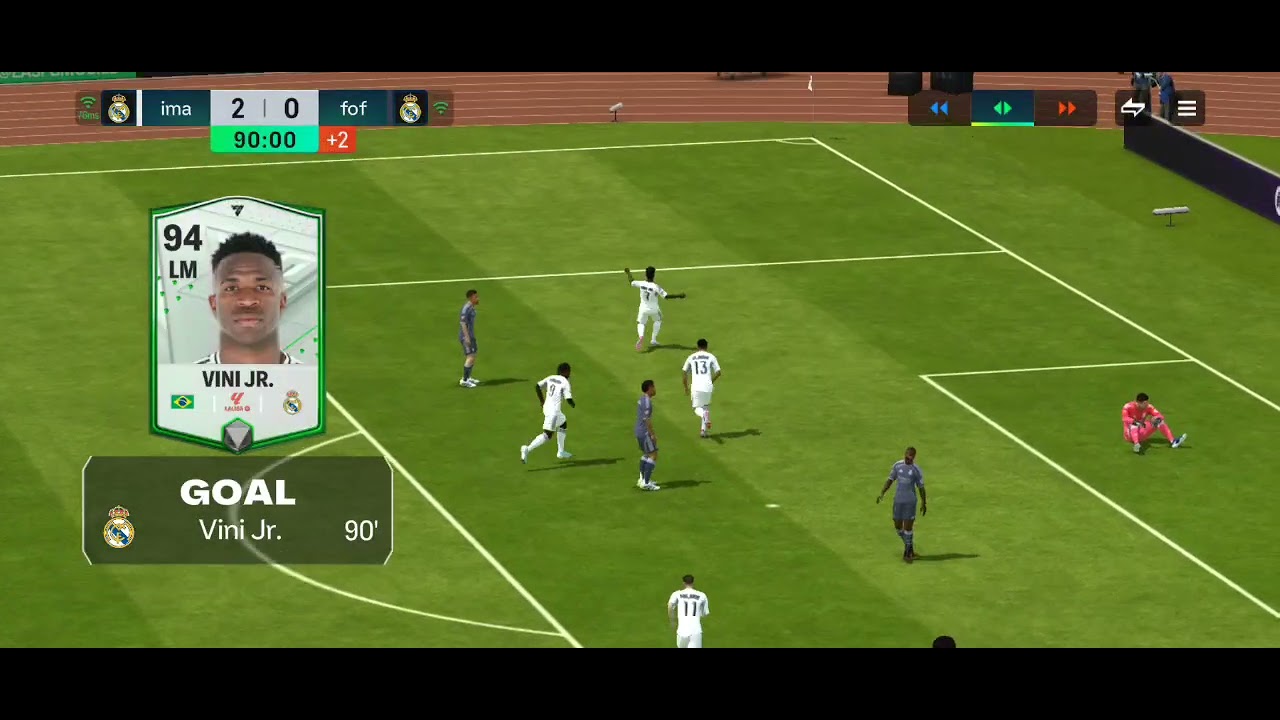 Playing fc mobile 