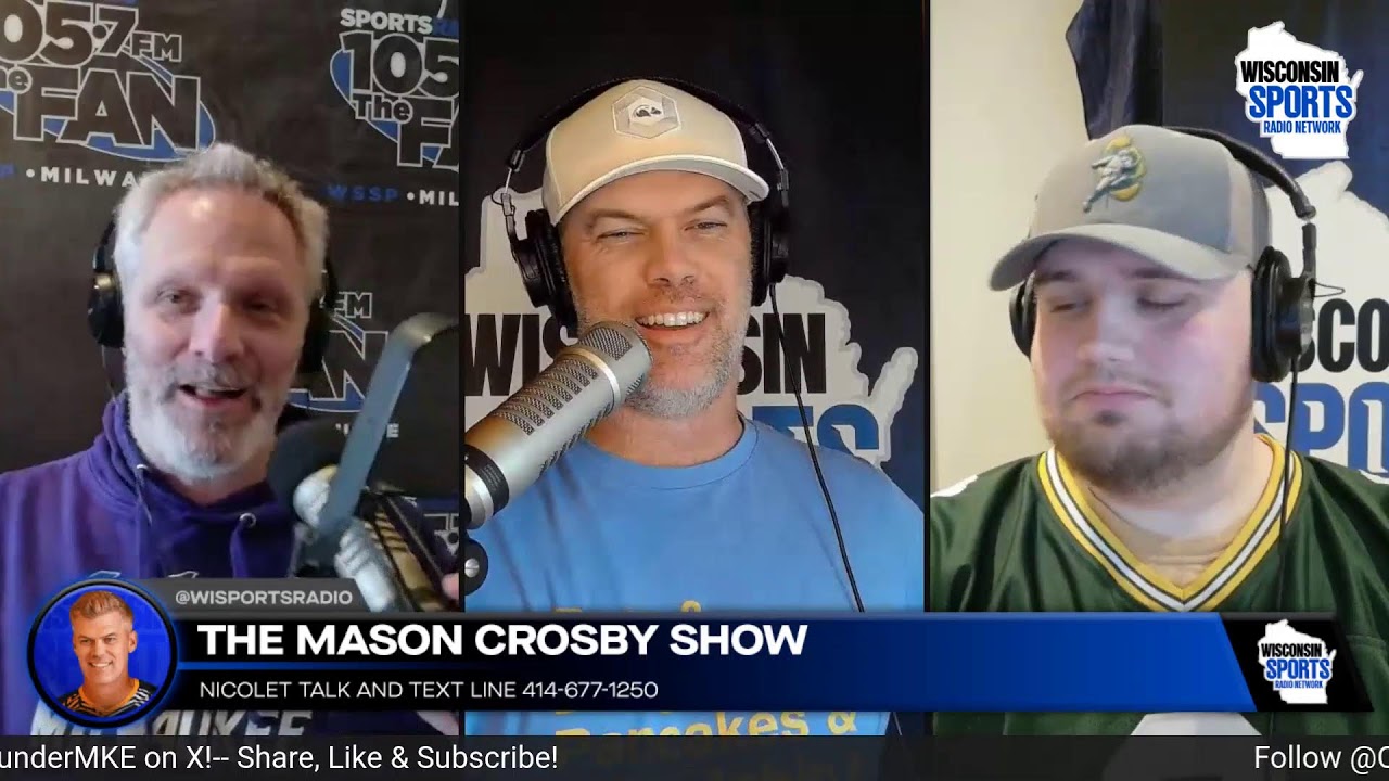 02-13-26 The Mason Crosby Show: The New Look Bucks Might Be Fun, No More Report Cards, Brian Butch