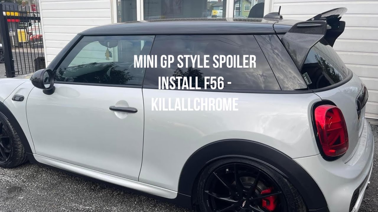 Установка спойлера MINI GP Style — F56 KillAllChrome
