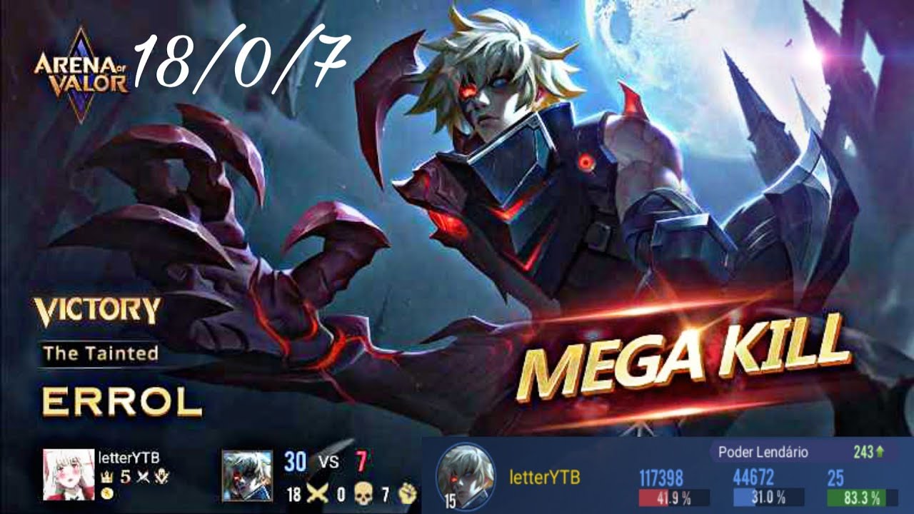 Errol Jungle no Mestre (PentaKill+41.9%DMG)
