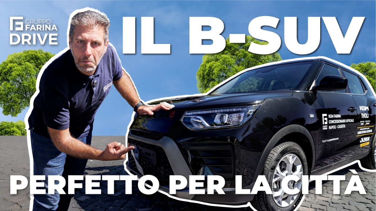 Proviamo KGM Tivoli | Il B-Suv perfetto per la città! Gruppo Farina