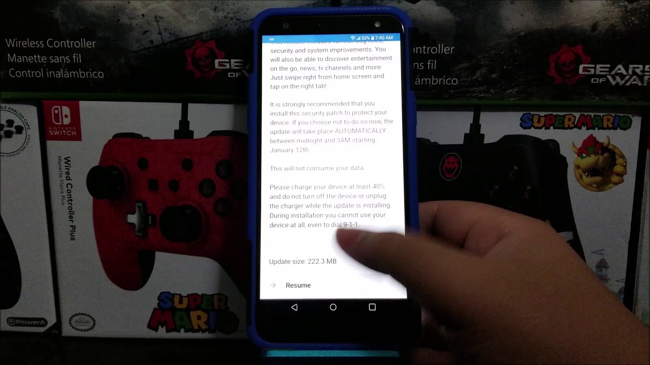 Metro by T-Mobile LG K40 Software Update 