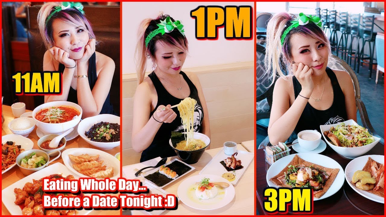 HE FINALLY ASKED ME OUT :D ... after a dinner date and a whole day of eating 