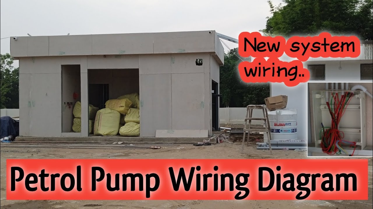 New System Electrical Work in Petrol Pump