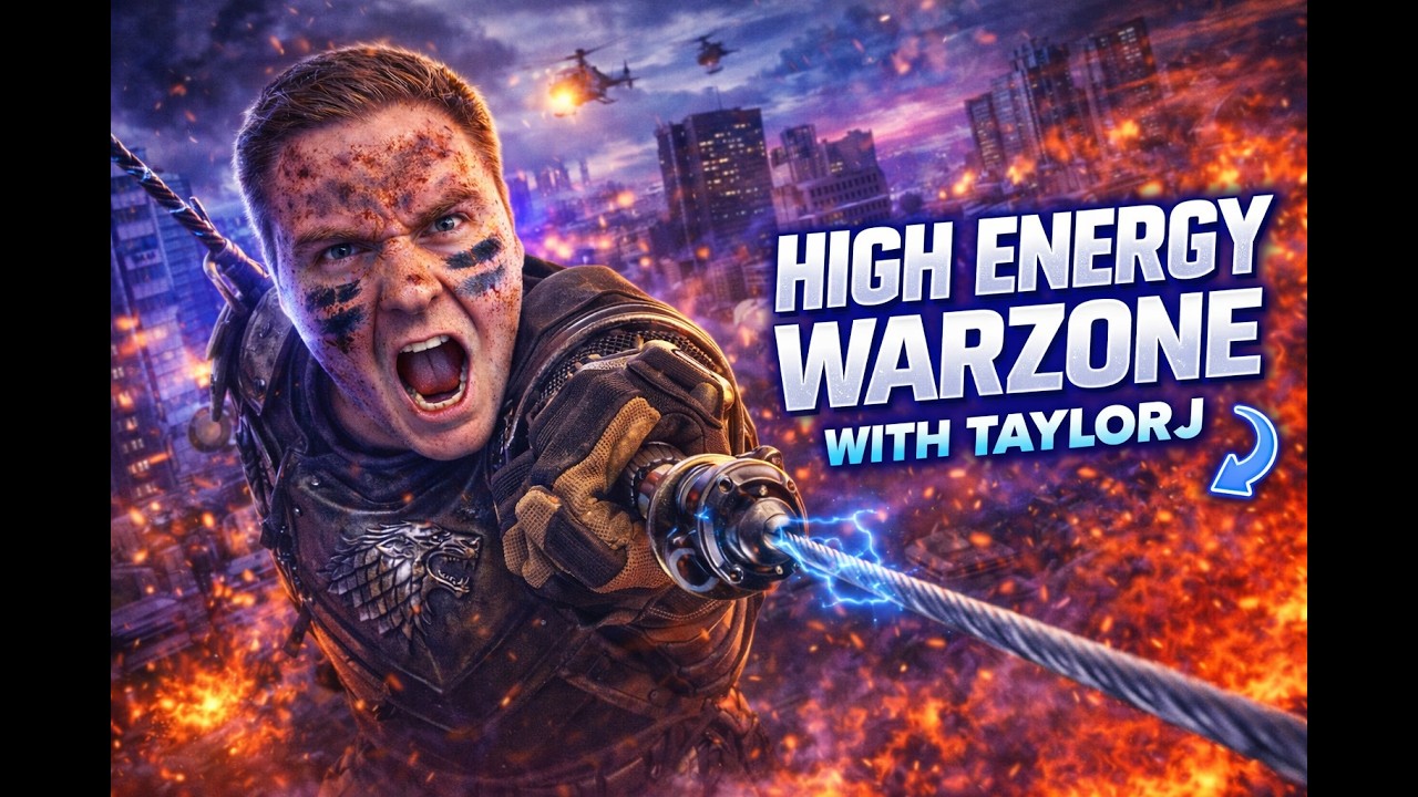 High energy WZ w TaylorJ | 4.5+ KD | Follow me on twitter @TaylorJLangston #warzone #codwarzone #bo7