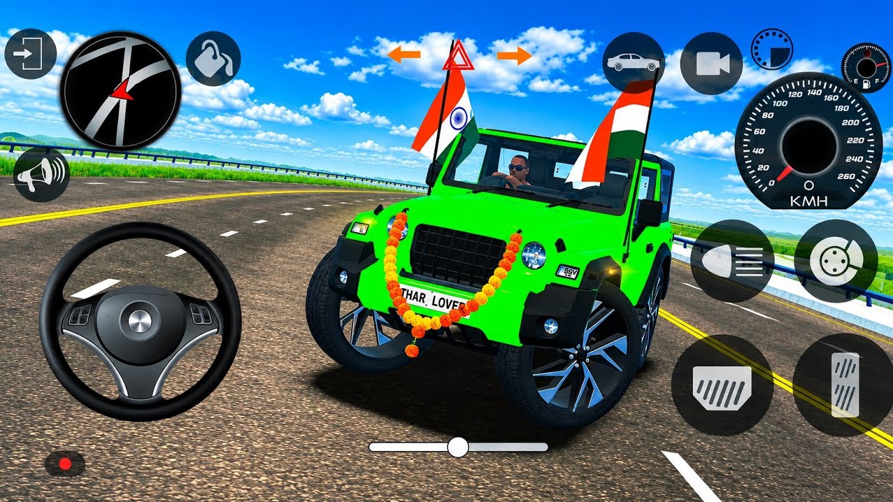 Modified Mahindra Thar Car Games: Indian Cars (Gadi Wala Game) - Car Game Android Gameplay 2026