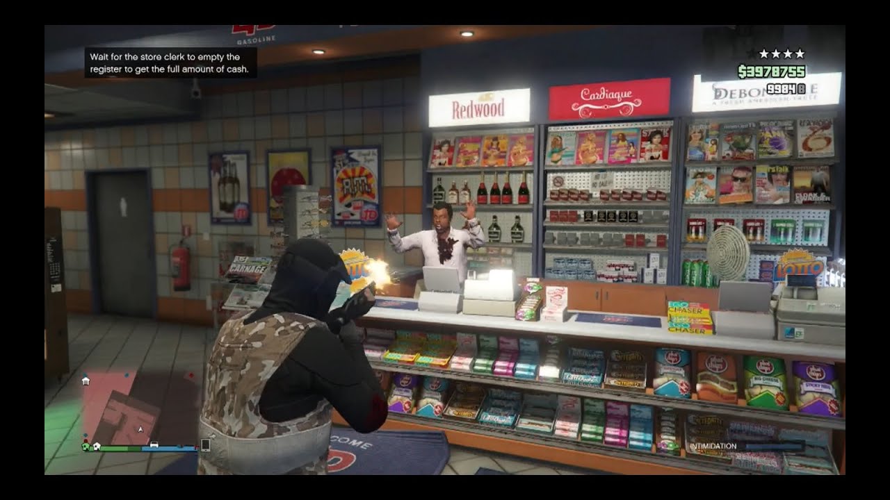 [GTA5] WINKELS OVERVALLEN CHALLENGE!! - met KillaJ | Challenge met de Crew #12