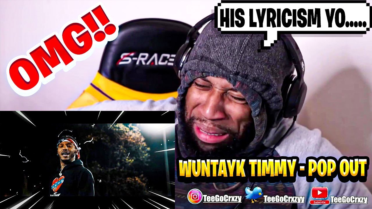 HE A GLITCH!!! WunTayk Timmy x Pop Out (Remix) | Shot by @BooKooFootage (WATCH IN HD) (REACTION)