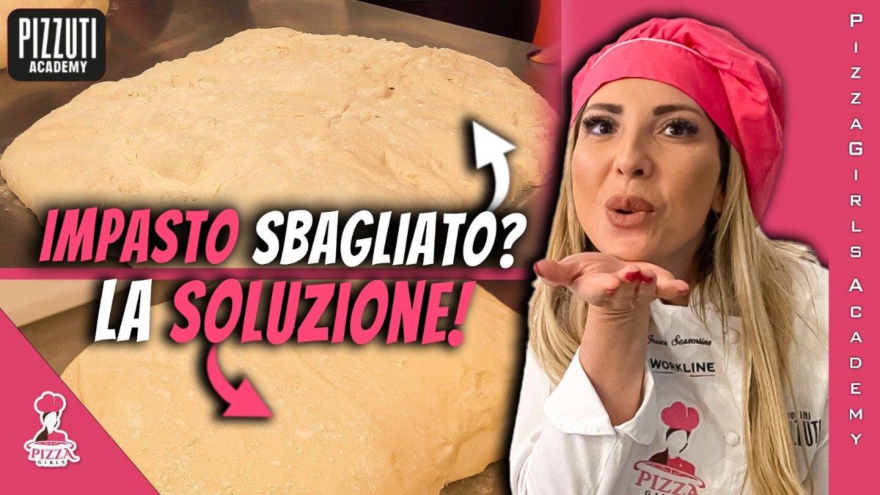 Elasticità e tenacità dell’impasto pizza: come correggere un impasto sbagliato | Jessica Sorrentino