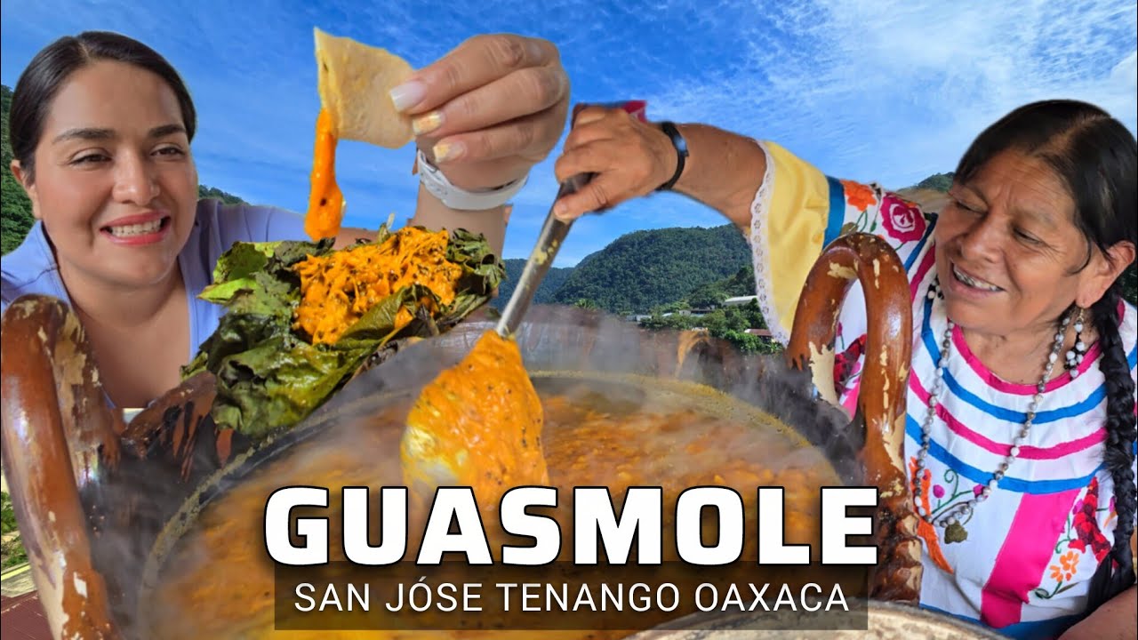 ¿CONOCES el GUASMOLE de este FRUTO EXÓTICO? San Jose Tenango y su feria del Guasmole en OAXACA.