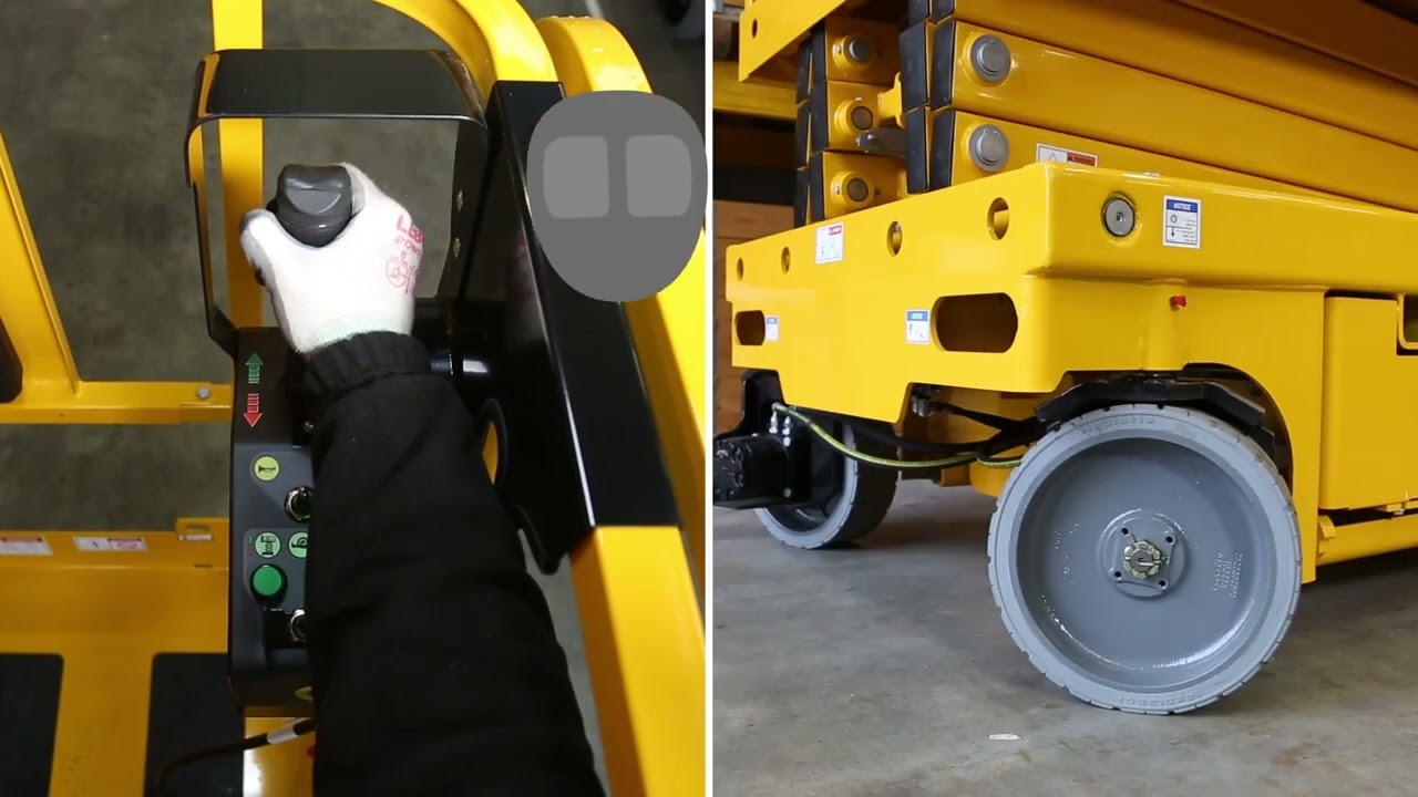 Controls overview - Haulotte Compact Range Slab scissor lifts (up to 2022) - ES