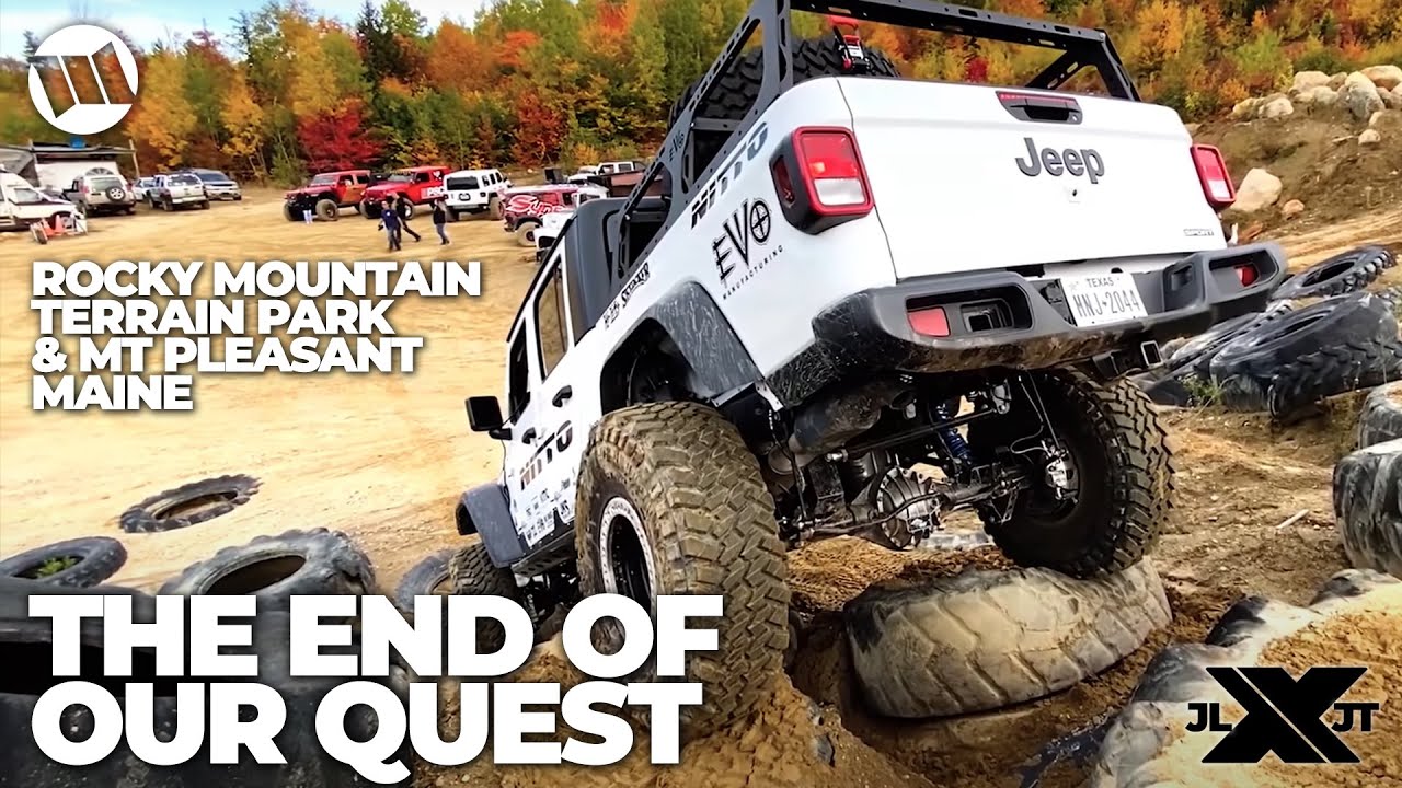 Jeep Gladiator Truck Overland by EVO Rocky Mountain Mt Pleasant Maine Nitto JL JT Experience Part 8