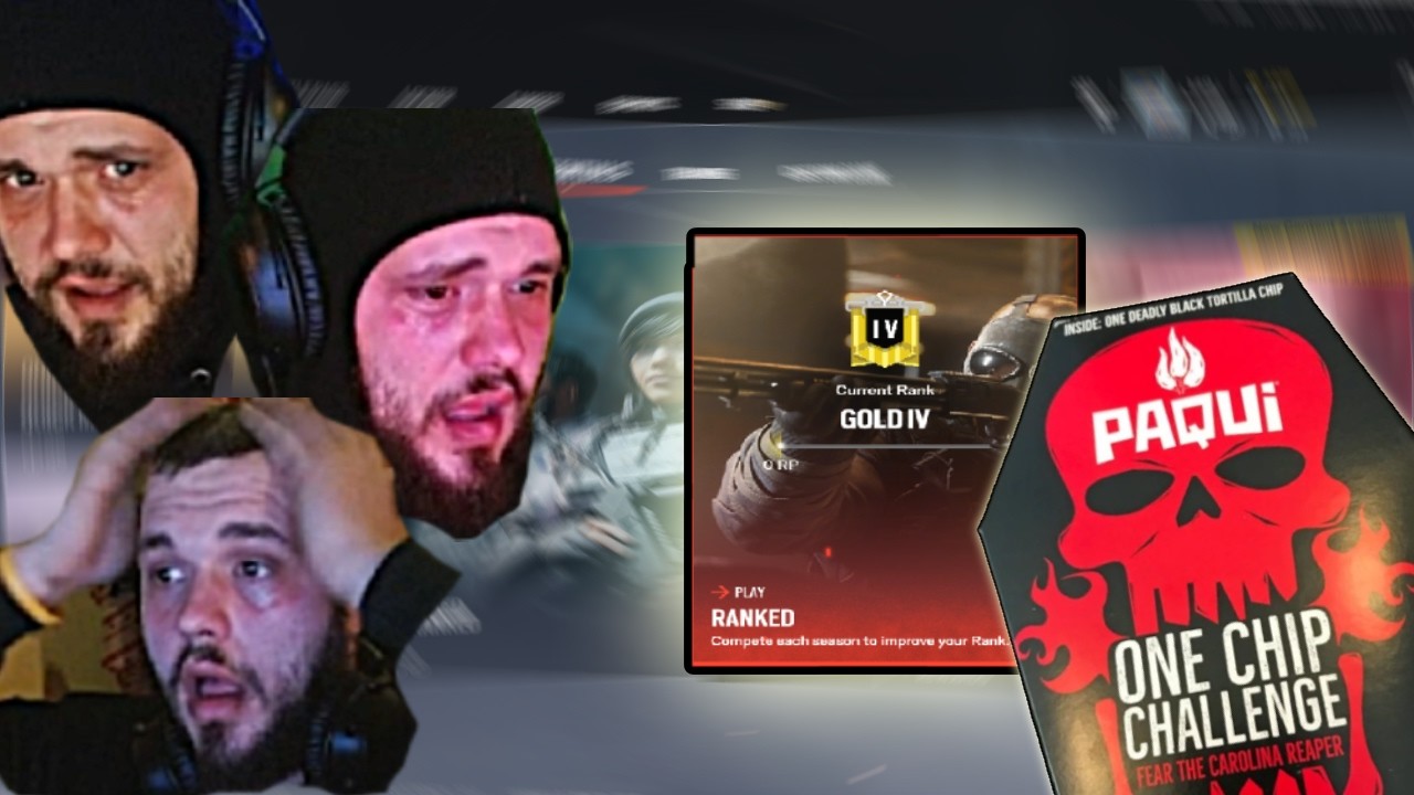 We Did The One Chip Challenge IN RANKED !!!