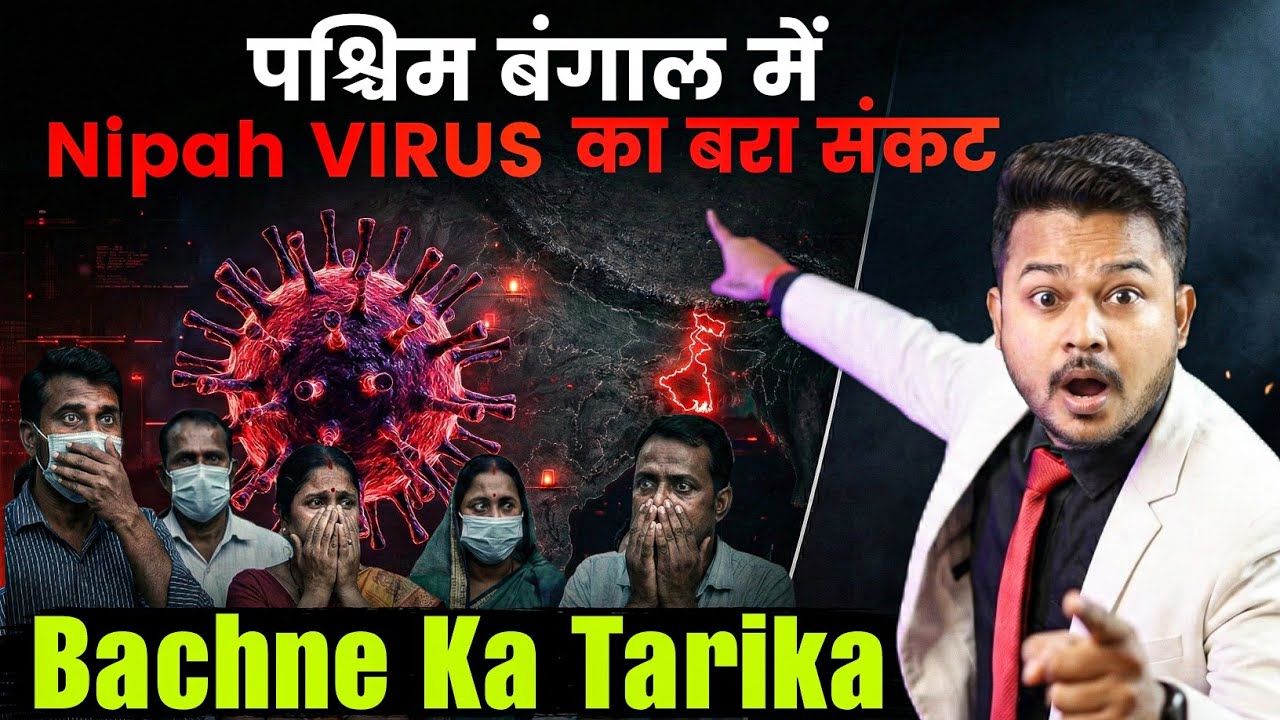 Nipah Virus Latest News : Symptoms & Bachne Ka Tarika | Nipah Virus Full Details Hindi